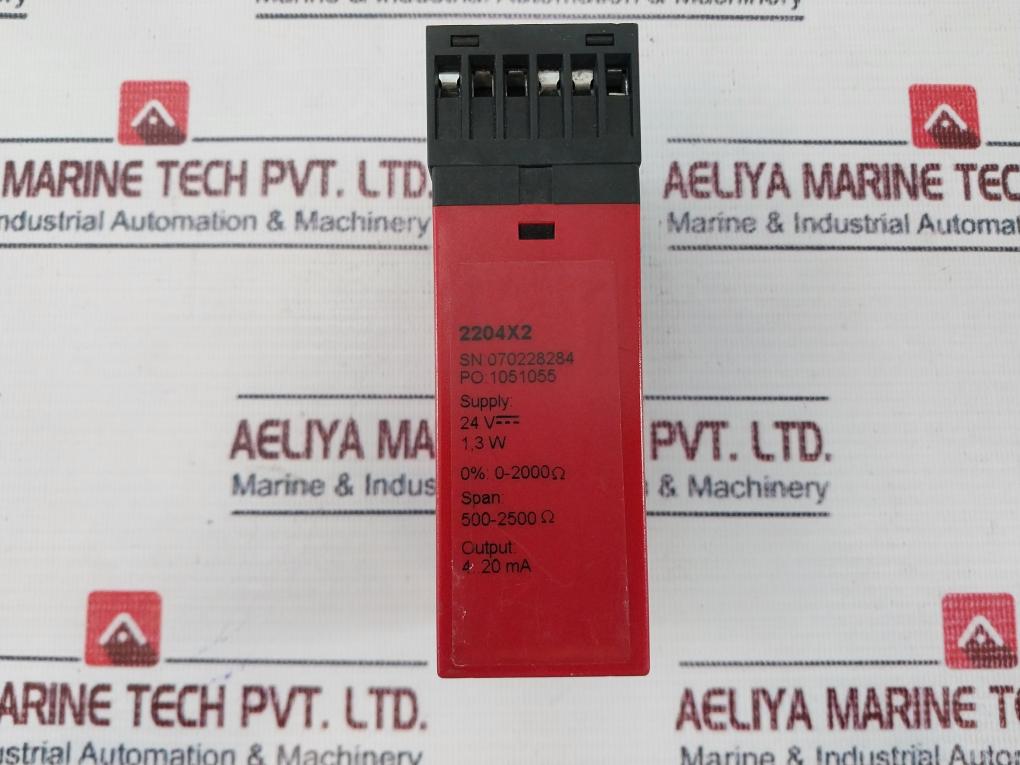 PR ELECTRONICS 2204X2 Isolation Amplifier With Socket Base 2204S104