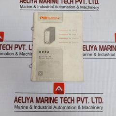 2220 B1 Switch Mode Power Supply 230V/50-60Hz Pr Electronics