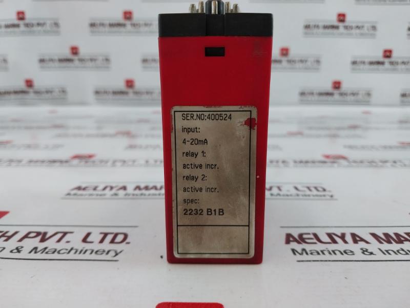 Pr Electronics 2232 Limit Switch 4-20ma, 24 Vdc 2232 B1b