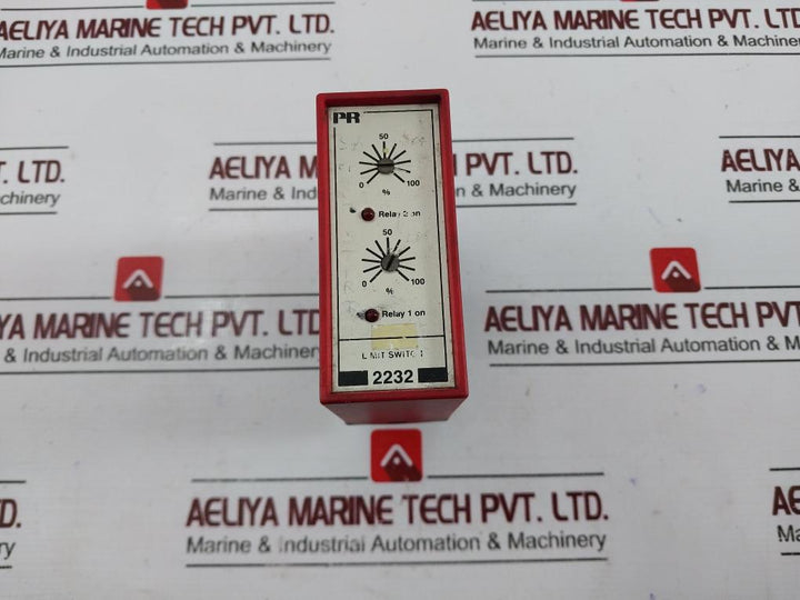 Pr Electronics 2232 Limit Switch, 4-20Ma Input, +24Vdc, 2232 B4B