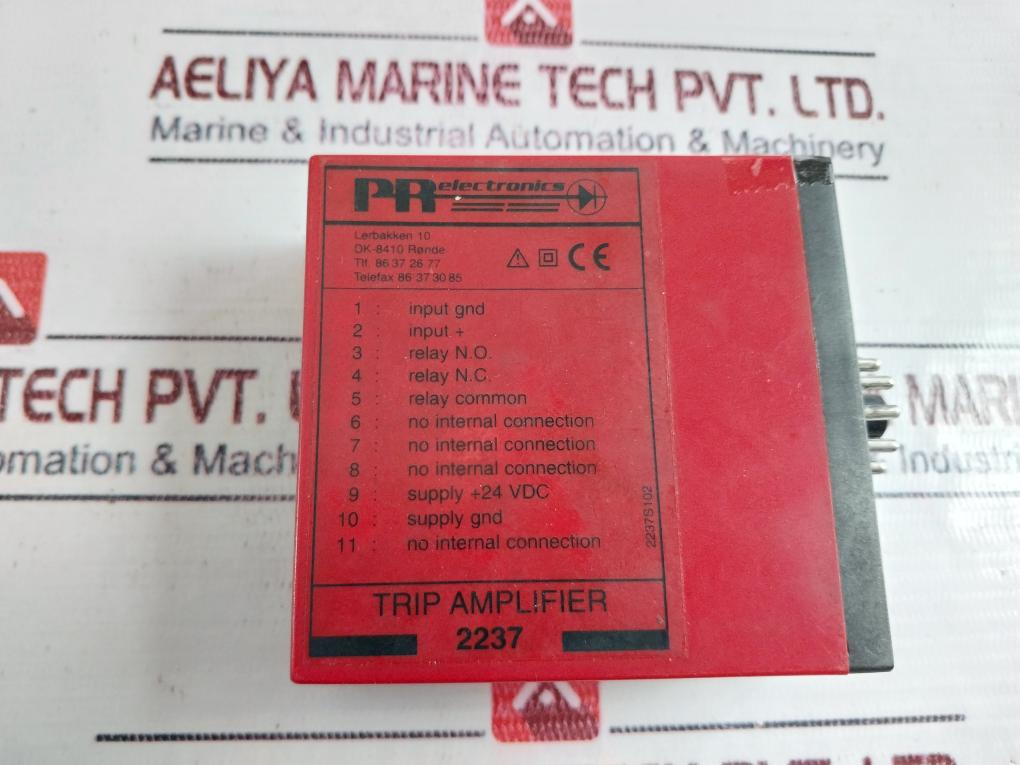 PR Electronics 2237b1a Trip Amplifier 24v