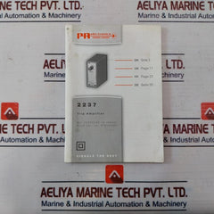 Pr Electronics 2237B1A Trip Amplifier Relay 0.75W 24VDC