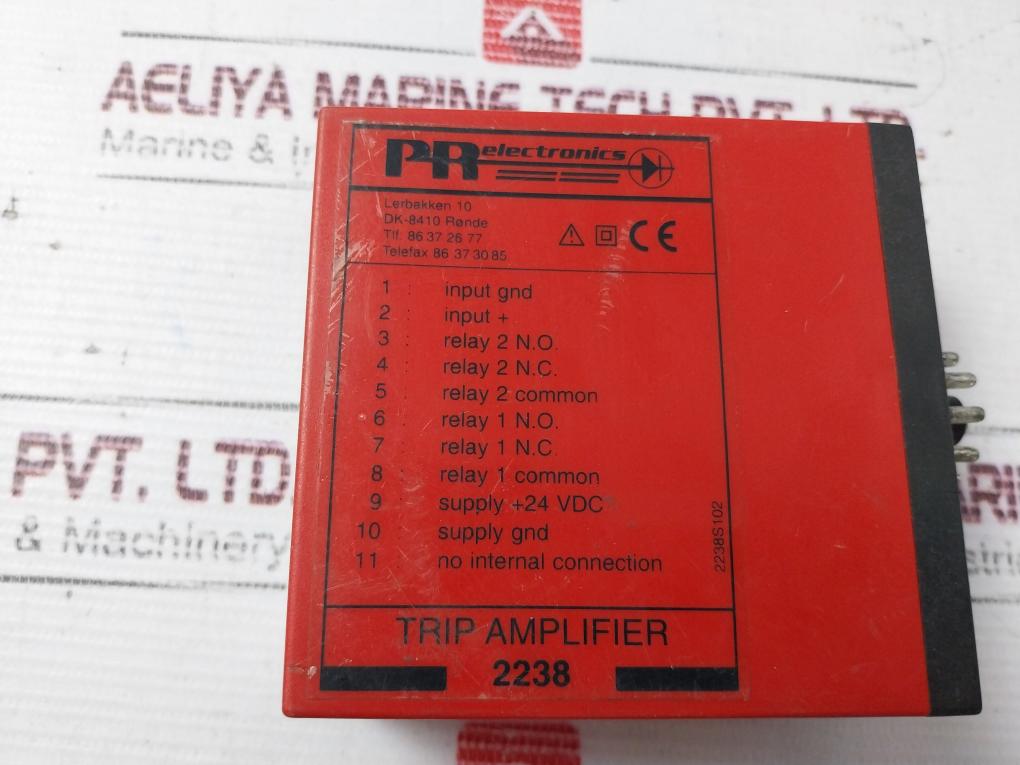 Pr Electronics 2238B3A Trip Amplifier 24Vdc