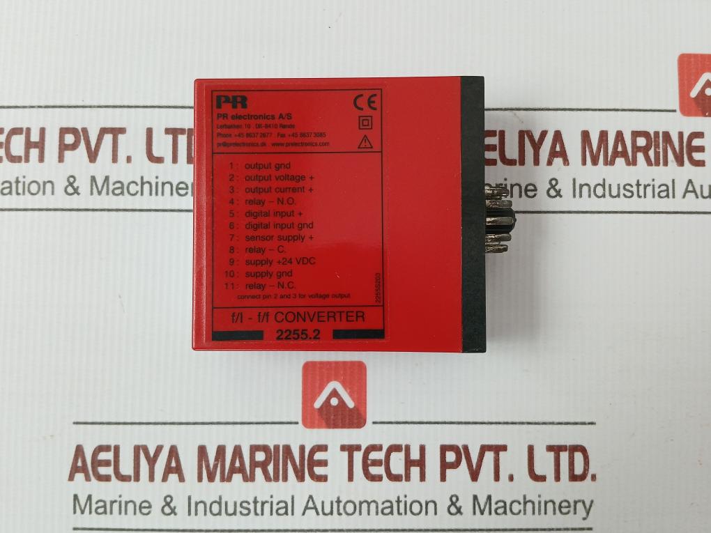 Pr Electronics F/I–F/F Converter 4Vdc 2.4W 2255B2