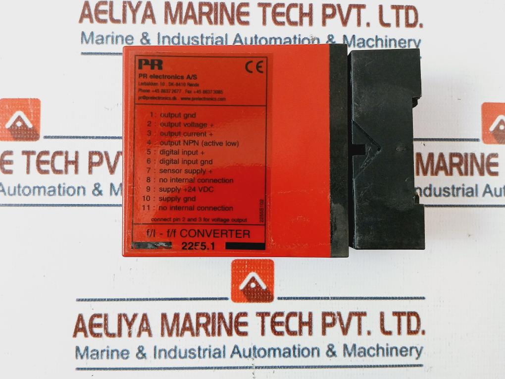 Pr Electronics 2255.1 F/I-f/F Converter Supply: 12V