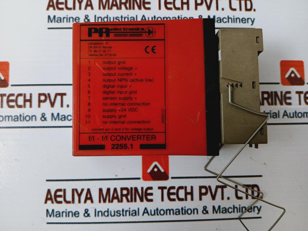 Pr Electronics 2255 Kuhnke Universal F/I-f/F Converter