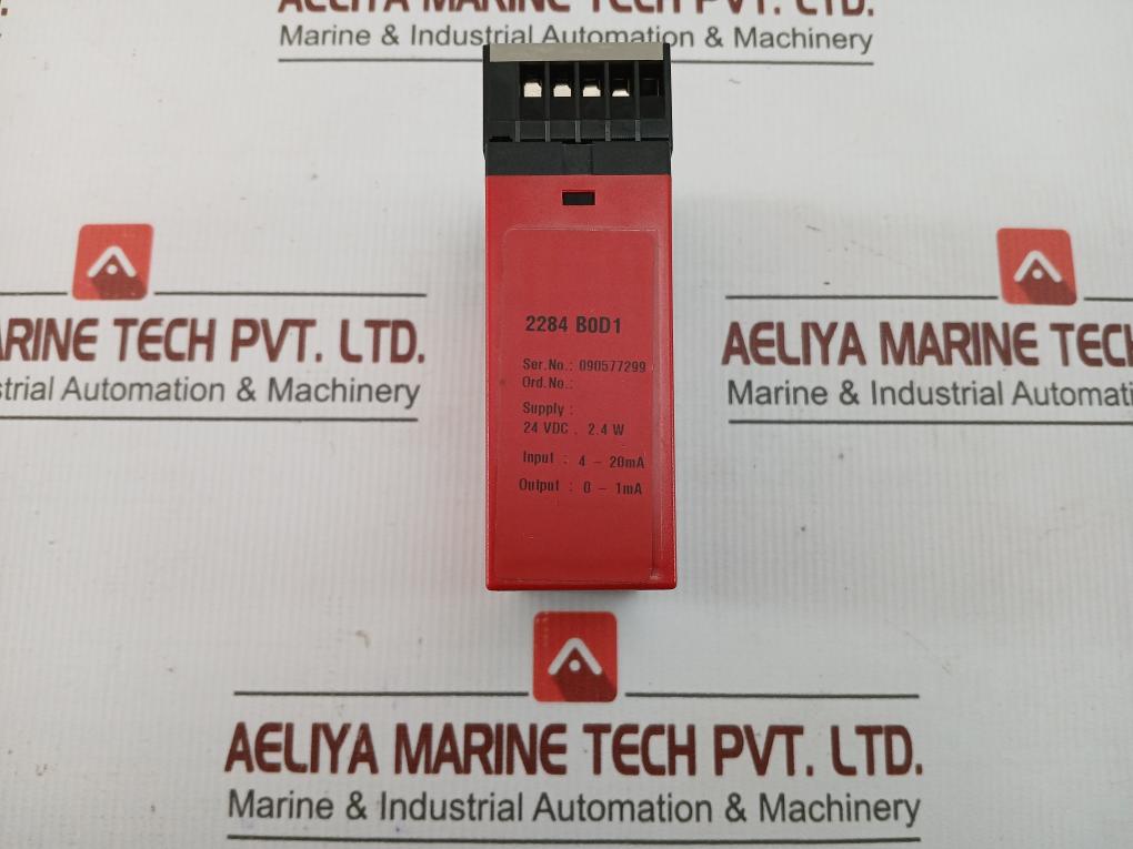 Pr Electronics Isolation Amplifier 2284 B0D1, 24 Vdc