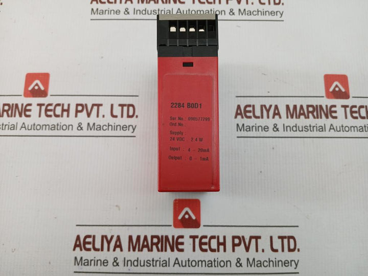 Pr Electronics Isolation Amplifier 2284 B0D1, 24 Vdc