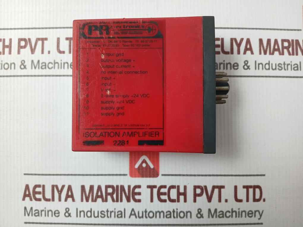 Pr Electronics 2284 Isolation Amplifier 24 Vdc 0-1 V 4-20 Ma