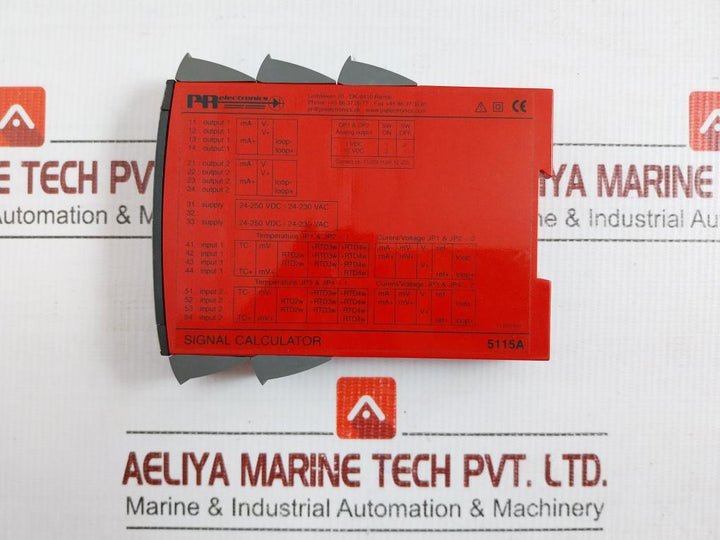 Pr Electronics 24-230 Vac/50-60Hz Signal Calculator 5115A