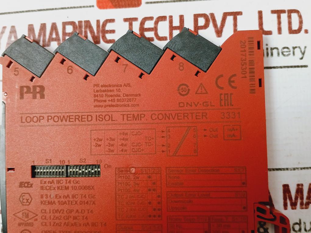 Pr Electronics 3331 Temperature Transmitter 3331-s103 201735301