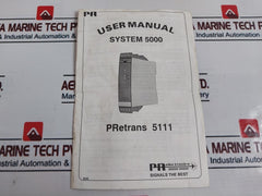 PR ELECTRONICS 5111 Universal Transmitter 700750