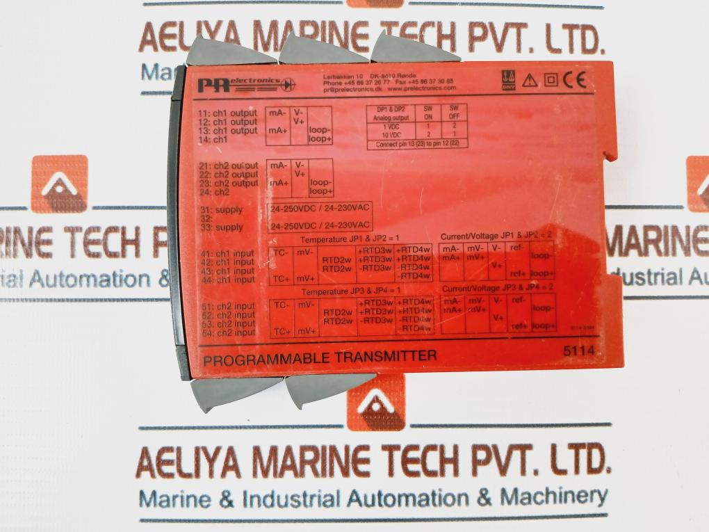 Pr Electronics 5114A_B Programmable Transmitter