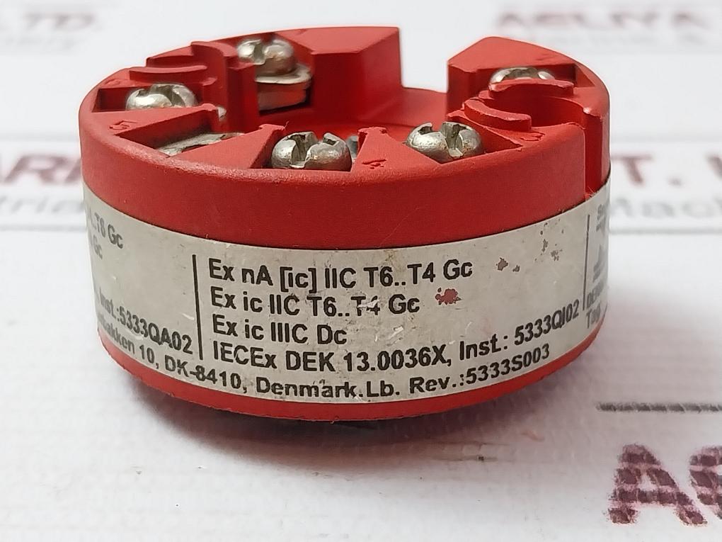 Pr Electronics 5333A Programmable Temperature Transmitter