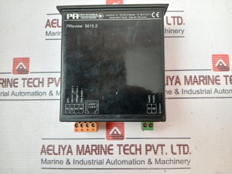 PR Electronics 5515.2 Programmable LED Indicator 5515 A2D 24V 3W 50/60HZ