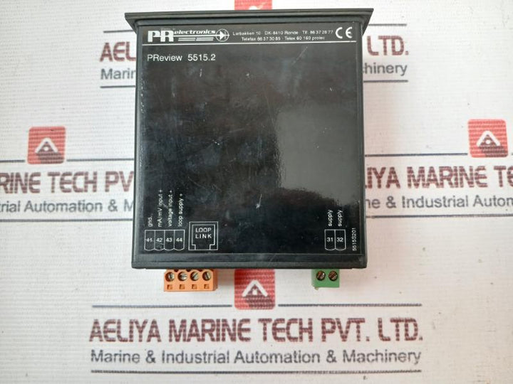 PR Electronics 5515.2 Programmable LED Indicator 5515 A2D 24V 3W 50/60HZ