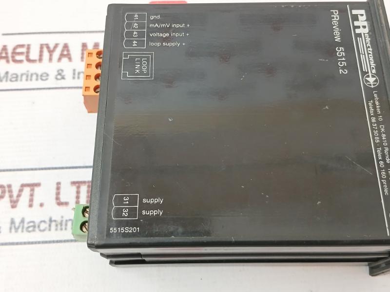 PR Electronics 5515.2 Programmable LED Indicator 5515 A2D 24V 3W 50/60HZ
