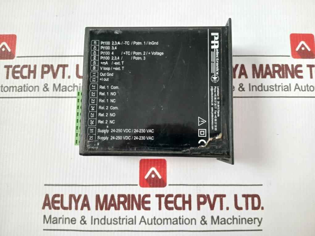 Pr Electronics 5714B Programmable Led Indicator 24-250 Vdc 3W 50/60 Hz