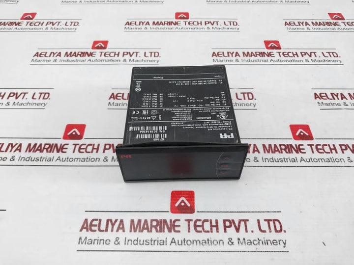 Pr Electronics 5714B Type 4X Programmable Led Indicator 5714S403 24-250Vdc