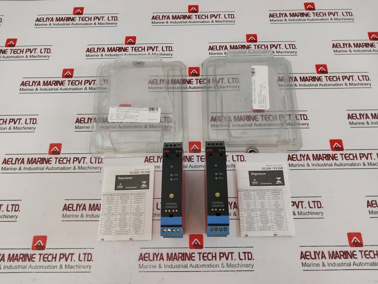 Pr Electronics 9116b Universal Converter 9116b1 19.2 To 31.2 Vdc