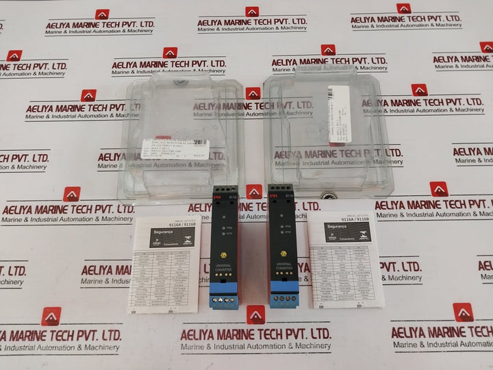 Pr Electronics 9116b Universal Converter 9116b1 19.2 To 31.2 Vdc