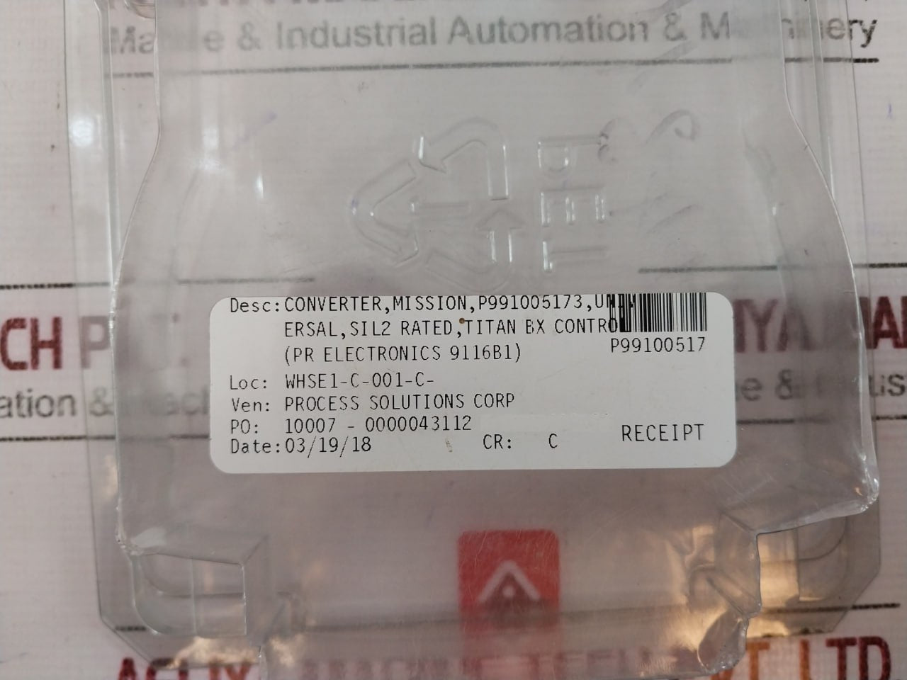 Pr Electronics 9116b Universal Converter 9116b1 19.2 To 31.2 Vdc