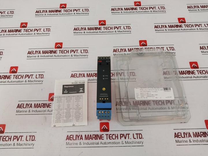 Pr Electronics 9116b Universal Converter 9116b1 19.2 To 31.2 Vdc