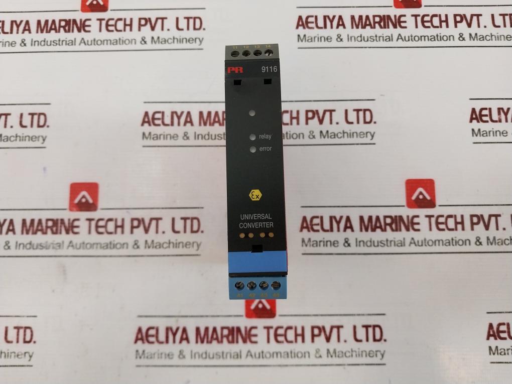 Pr Electronics 9116b Universal Converter 9116b1 19.2 To 31.2 Vdc