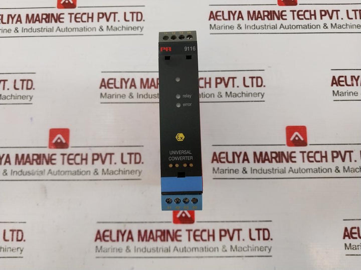 Pr Electronics 9116b Universal Converter 9116b1 19.2 To 31.2 Vdc