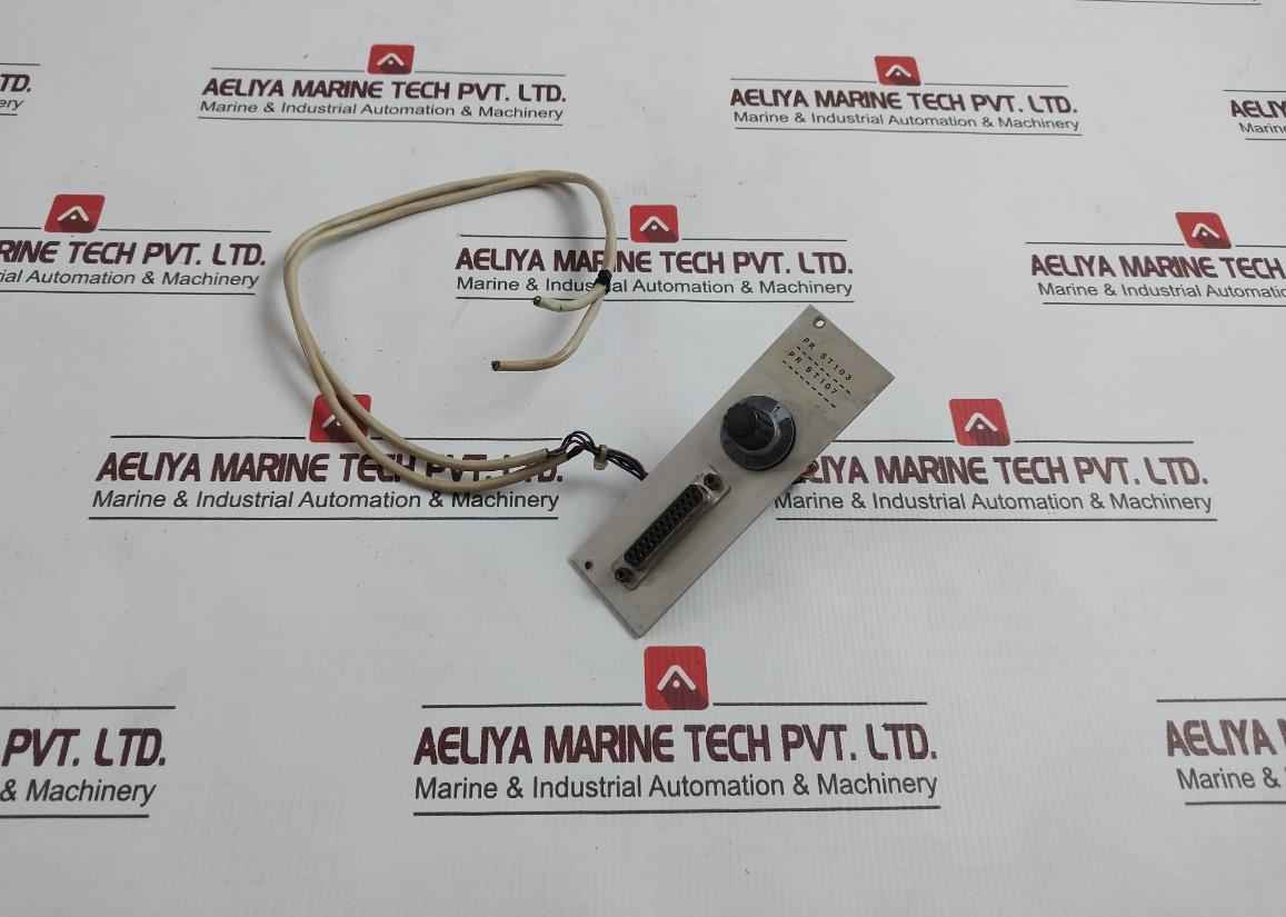 Pr St103 Pr St107 Rotary Selector Switch