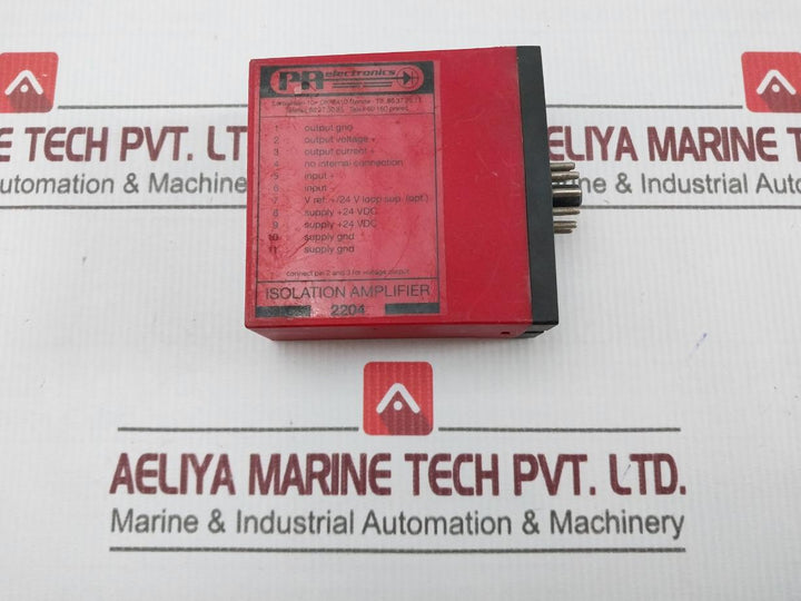 Pr Electronics 2204 X2 4-20Ma Isolation Amplifier