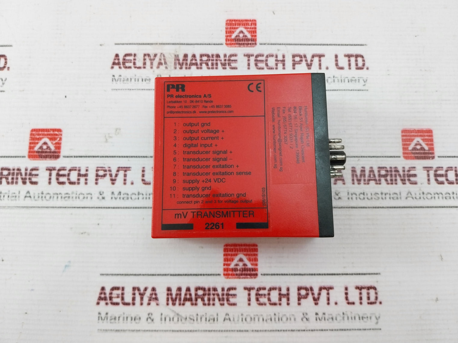 Pr Electronics 2261 Mv Transmitter 24 V