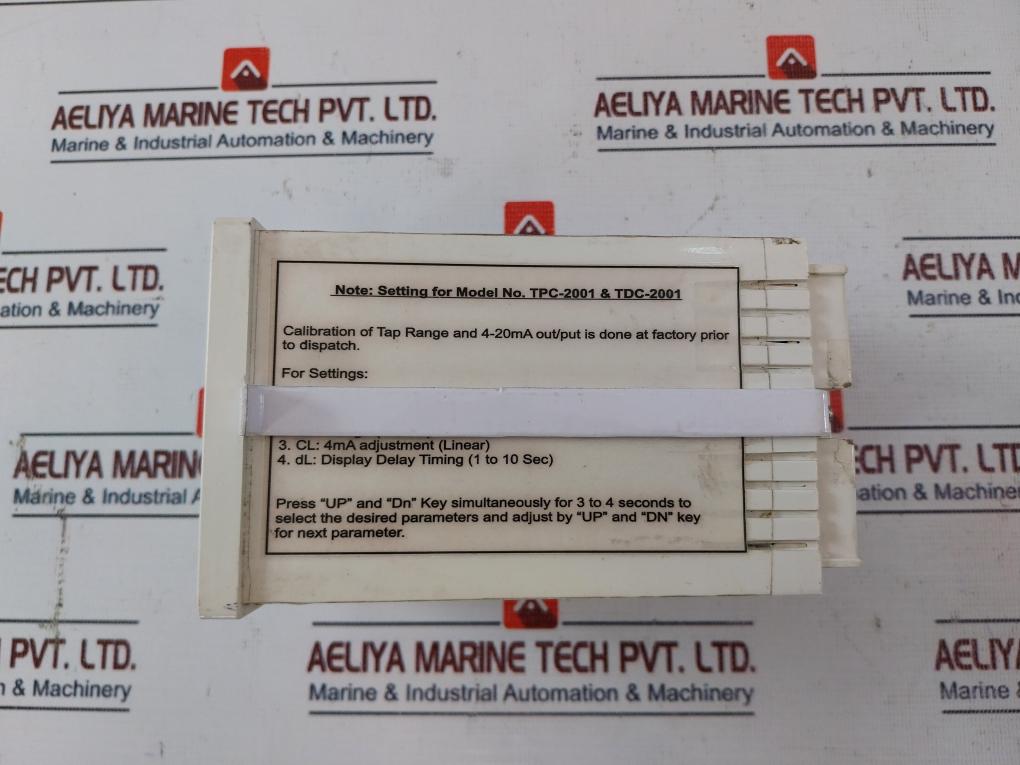 Pradeep Tdc 2001 Remote Tap Position Indicator 1 To 10 Sec