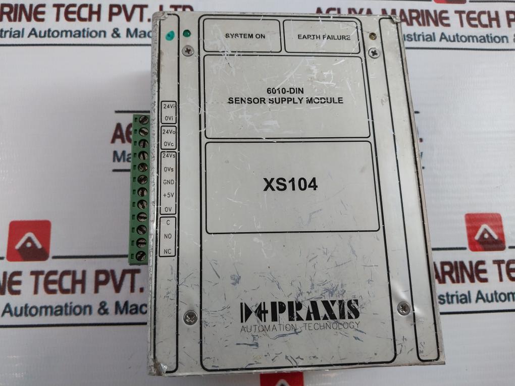 Praxis 98.6.010.701 Sensor Supply Module 6010-din