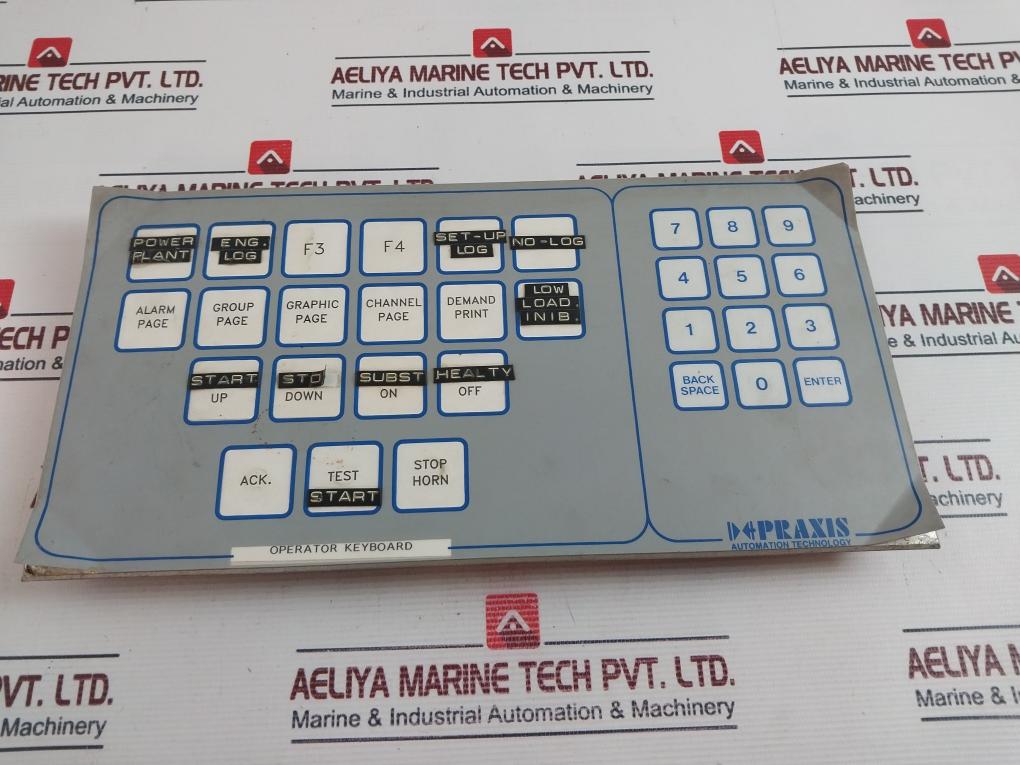 Praxis 93.6.020.000 Operator Keyboard W6274/8