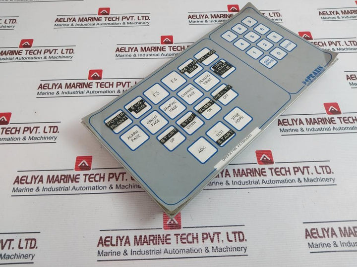 Praxis 93.6.020.000 Operator Keyboard W6274/8
