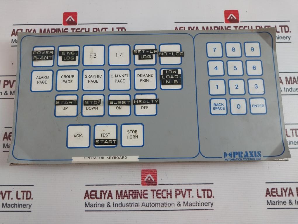 Praxis 93.6.020.000 Operator Keyboard W6274/8