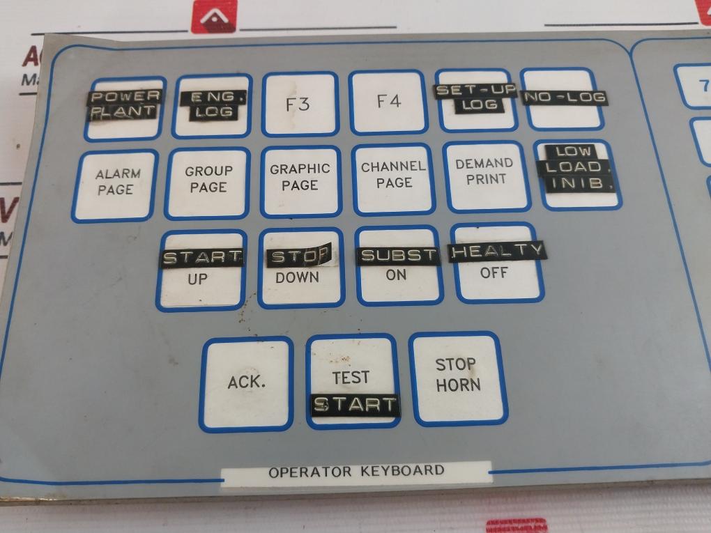 Praxis 93.6.020.000 Operator Keyboard W6274/8