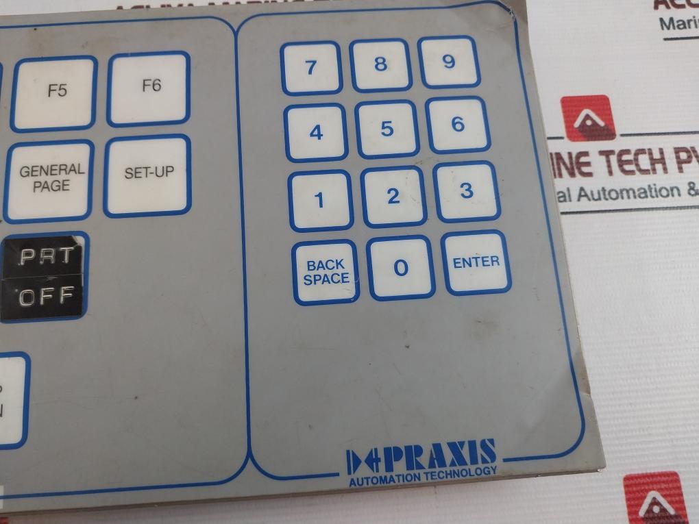 Praxis 93.6.020.000 Operator Keyboard