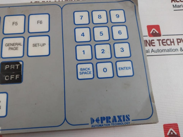 Praxis 93.6.020.000 Operator Keyboard