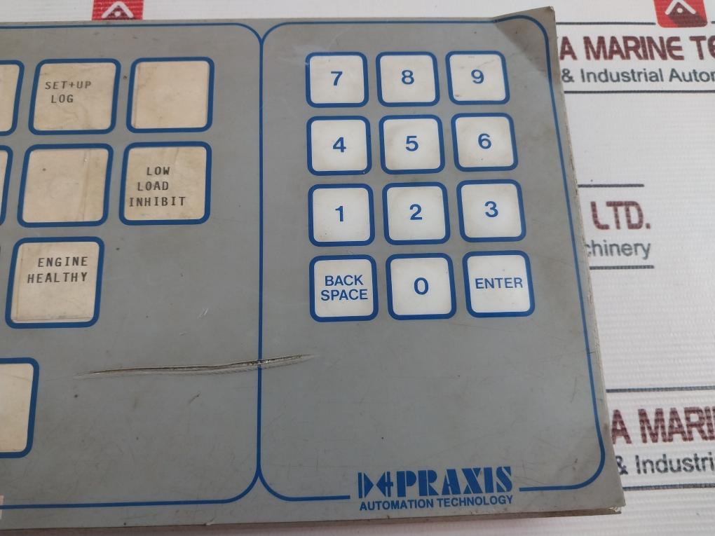 Praxis 93.6.020.000 Operator Keyboard 6020-000