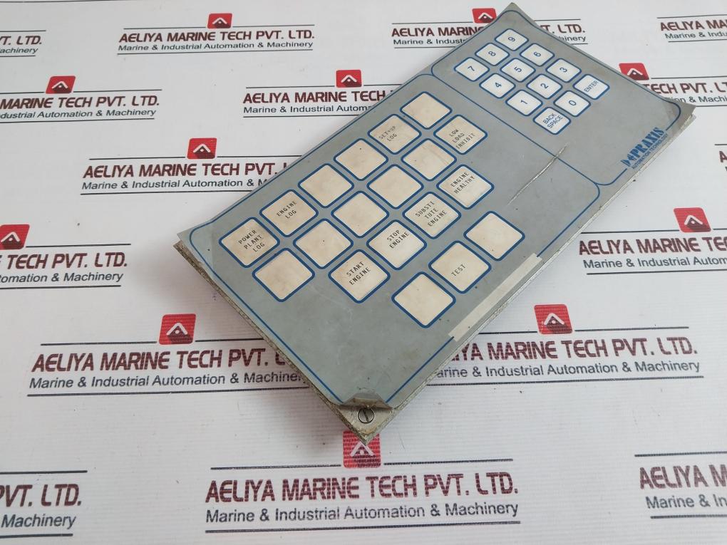 Praxis 93.6.020.000 Operator Keyboard 6020-000