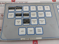 Praxis 93.6.020.000 Operator Keyboard Rev D