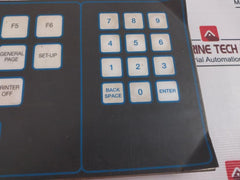 Praxis 93.6.020.000, 6020-000 Operator Keyboard