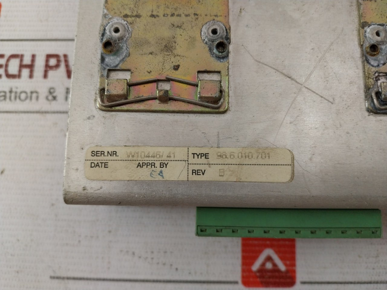 Praxis 98.6.010.701 Sensor Supply Module 6010-din 24V Xs110 Rev.A