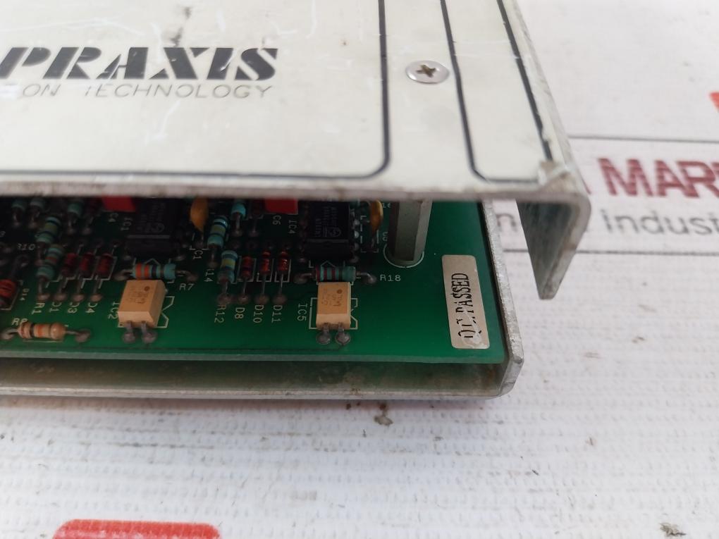 Praxis 98.6.010.701 Sensor Supply Module 6010-din 24V Xs110 Rev.A