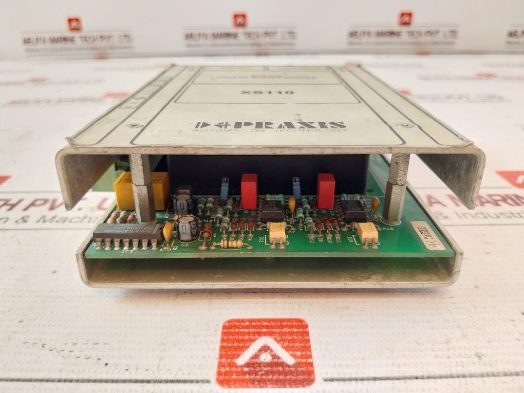 Praxis 98.6.010.701 Sensor Supply Module 6010-din 24V Xs110 Rev.A