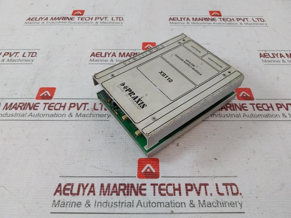Praxis 98.6.010.701 Sensor Supply Module 6010-din 24V Xs110 Rev.A