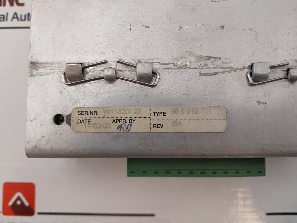 Praxis 98.6.010.701 Sensor Supply Module