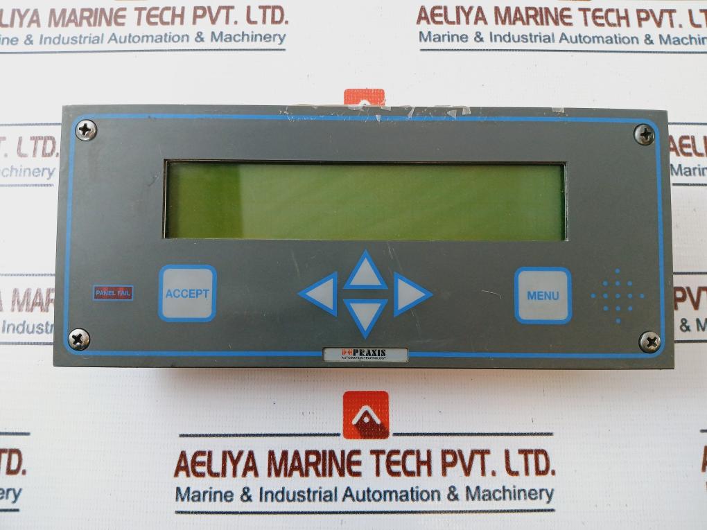 Praxis 98.6.021.602 Automation Monitoring Panel Rev DAA